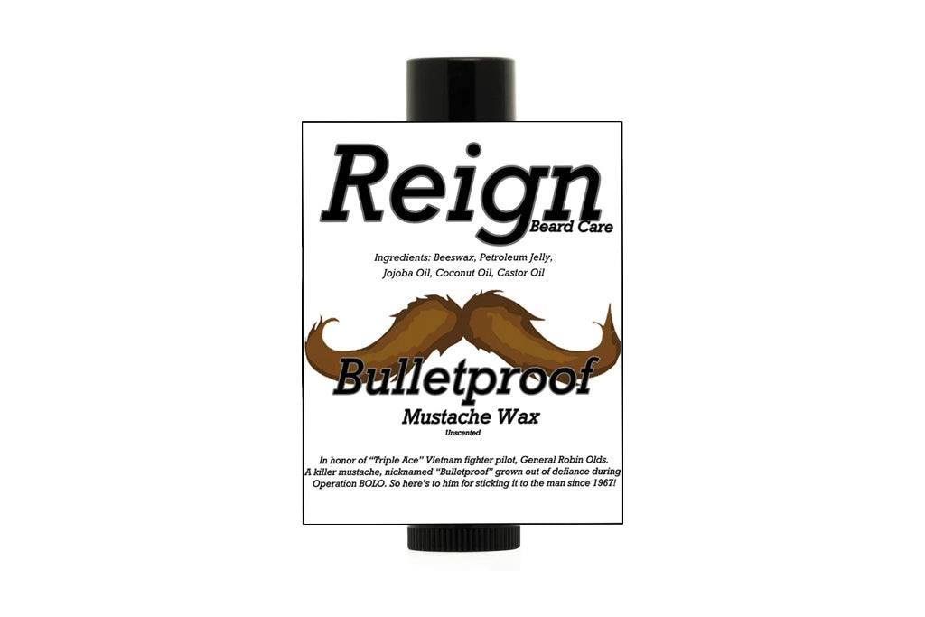 “Bulletproof” Mustache Wax