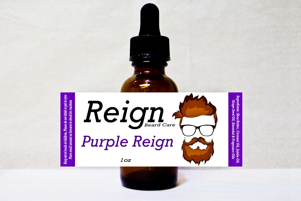 “Purple Reign” Beard Oil